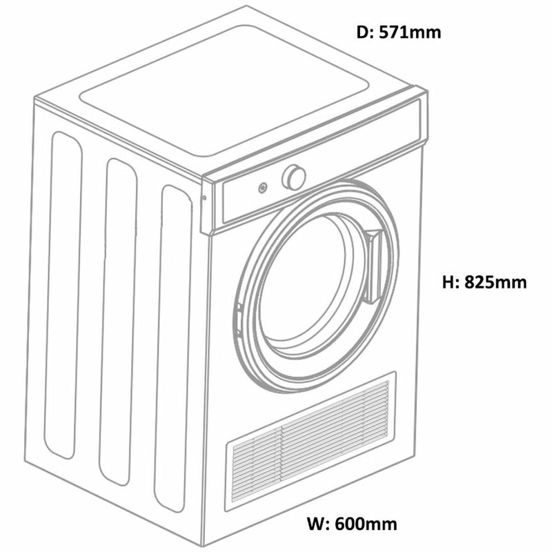 Fisher & Paykel Series 5 7kg Vented Dryer DE7060G2