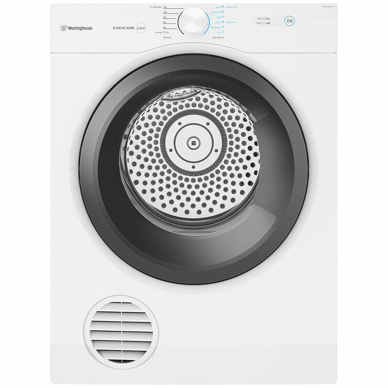 Westinghouse 5.5kg Vented Clothes Dryer WDV556N3WB