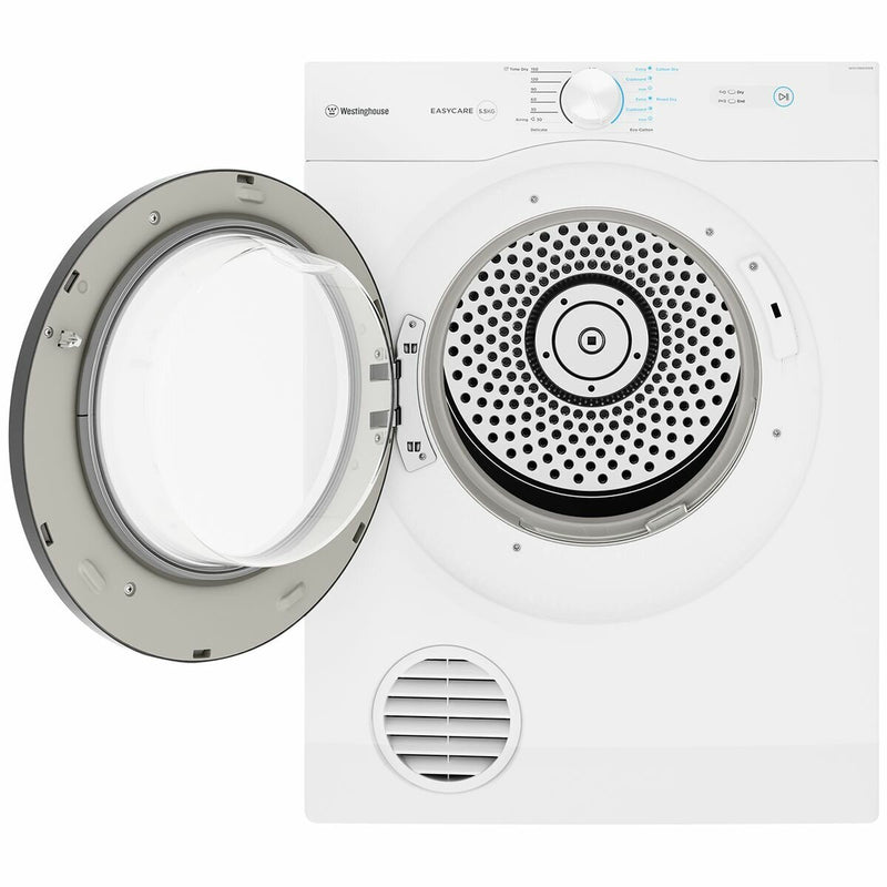 Westinghouse 5.5kg Vented Clothes Dryer WDV556N3WB