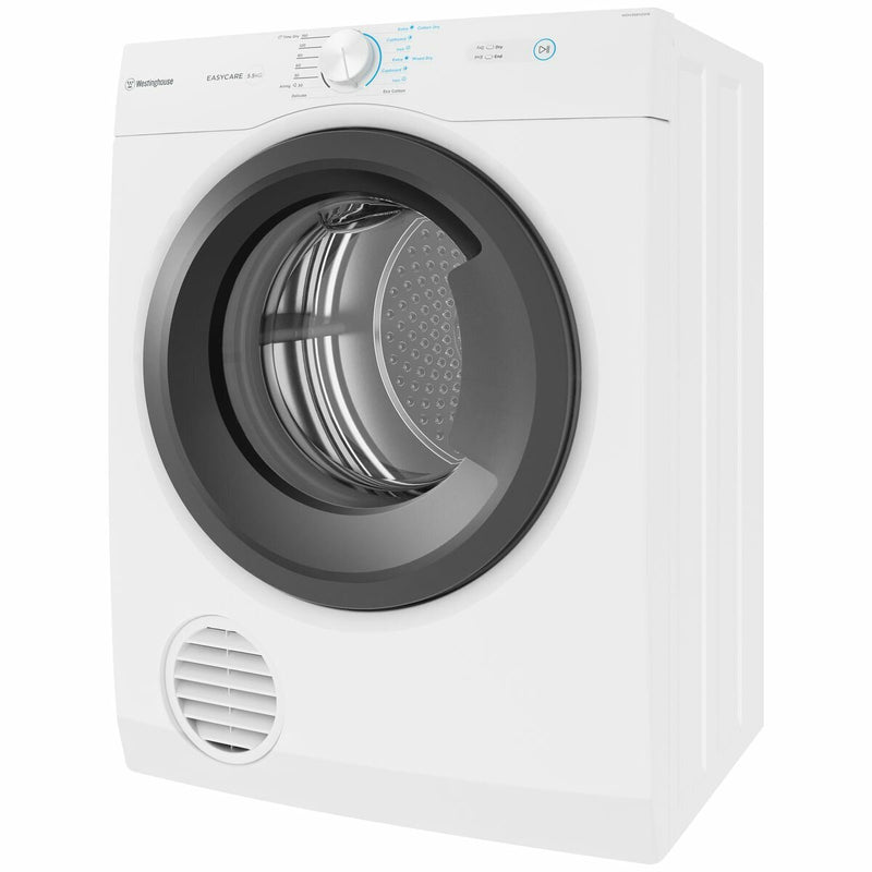 Westinghouse 5.5kg Vented Clothes Dryer WDV556N3WB